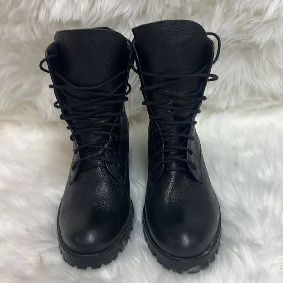 Splendid Long Laces Combat boots Size 8 D19