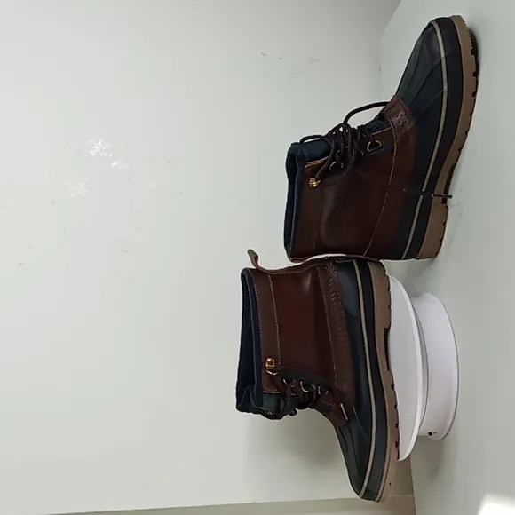 Sporto -Duck -Thermolite - Waterproof Bootie - Blue &amp; Brown - Women - size 8
