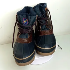 Sporto -Duck -Thermolite - Waterproof Bootie - Blue &amp; Brown - Women - size 8