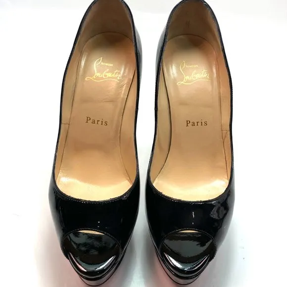 🌷❤️‍🔥SPRING SALE 🔥 FINAL PRICE🌷Christian Louboutin Lady Peep 150 Heels 36.5
