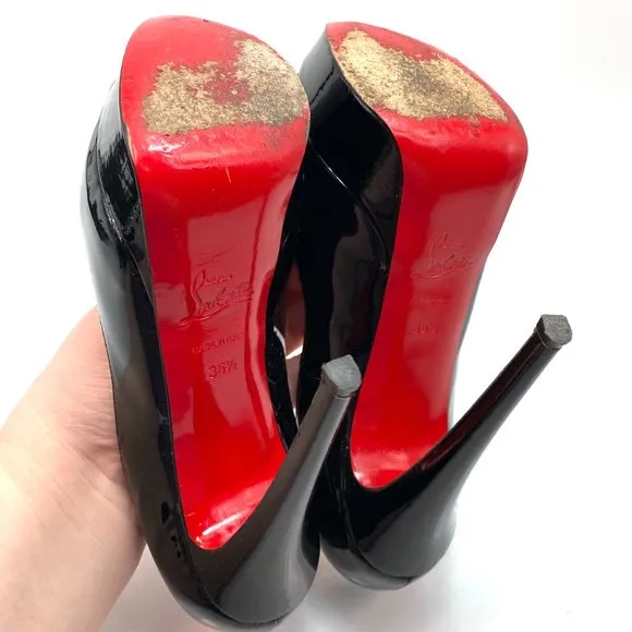 🌷❤️‍🔥SPRING SALE 🔥 FINAL PRICE🌷Christian Louboutin Lady Peep 150 Heels 36.5