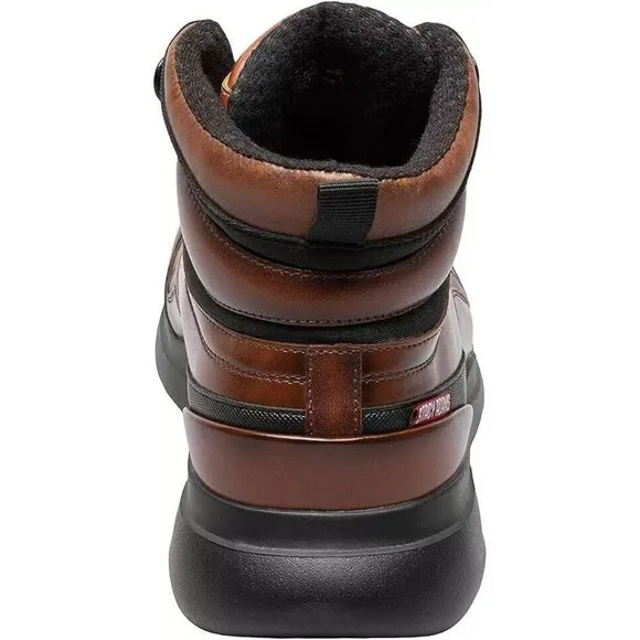Stacy Adams Mayson Sneaker Boot Cognac Leather Lace Up High-Top Size 8 M NIB