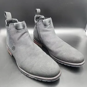 Stacy Adams Oakhurst Boots Chukka Style 21441-001 Size 11 Memory Foam Black