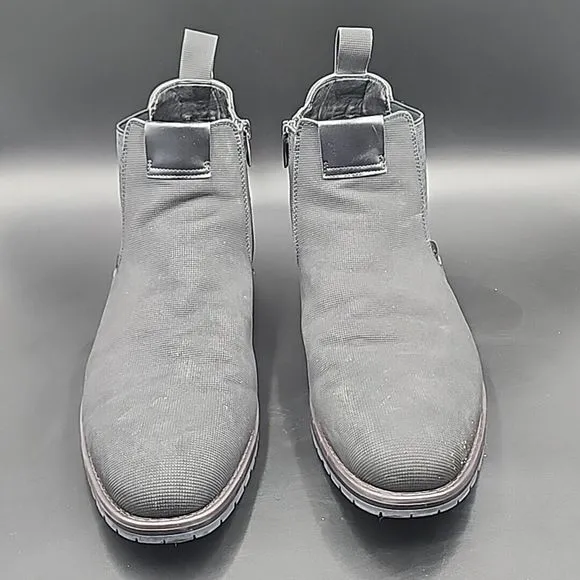 Stacy Adams Oakhurst Boots Chukka Style 21441-001 Size 11 Memory Foam Black