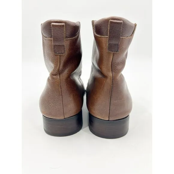 Steve Madden P-Rude Brown Leather Boots Men’s Size 10.5