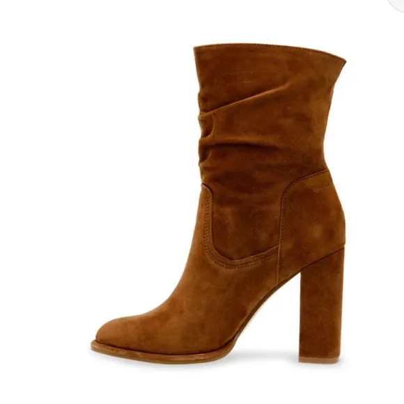 Steve Madden Vector Boot in Chestnut Suede Size 9.5