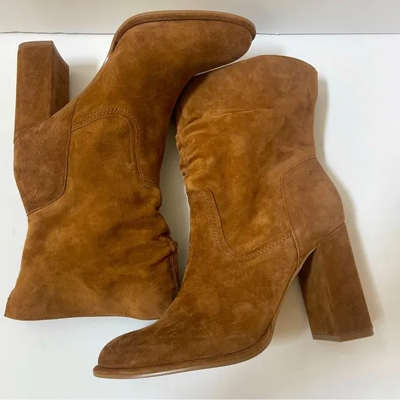 Steve Madden Vector Boot in Chestnut Suede Size 9.5