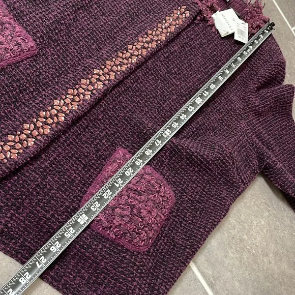 Stizzoli wool Blend Pique Knit Jacket size 20