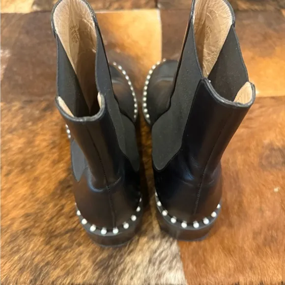 Stuart Weitzman Cline Faux Pearl Embellished Boots