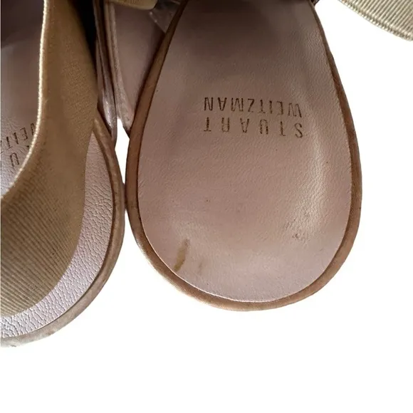 Stuart Weitzman Sunbelt Buckled Slingback Bootie sz 9.5