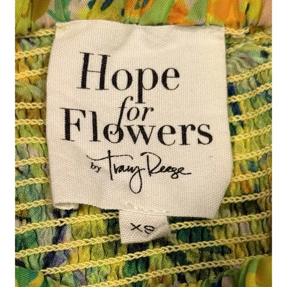 Stunning Hope for Flowers by Tracy Reese Silk Blend Floral Maxi Skirt Boho XS