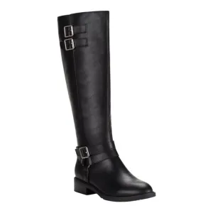 Style &amp; Co Women's Vivicaa Harness Knee High Boots Black Size 9