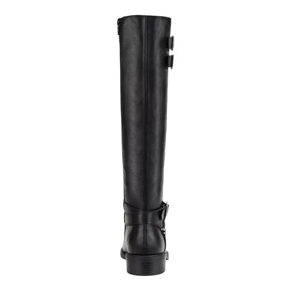 Style &amp; Co Women's Vivicaa Harness Knee High Boots Black Size 9