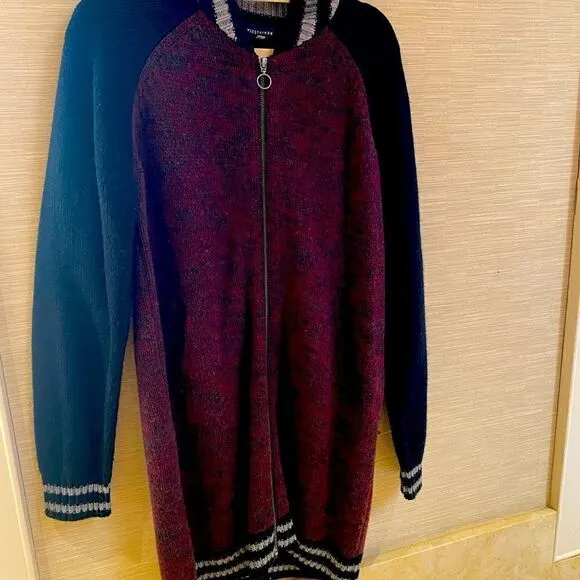 Stylestalker Long Zip Cardigan - Size 8
