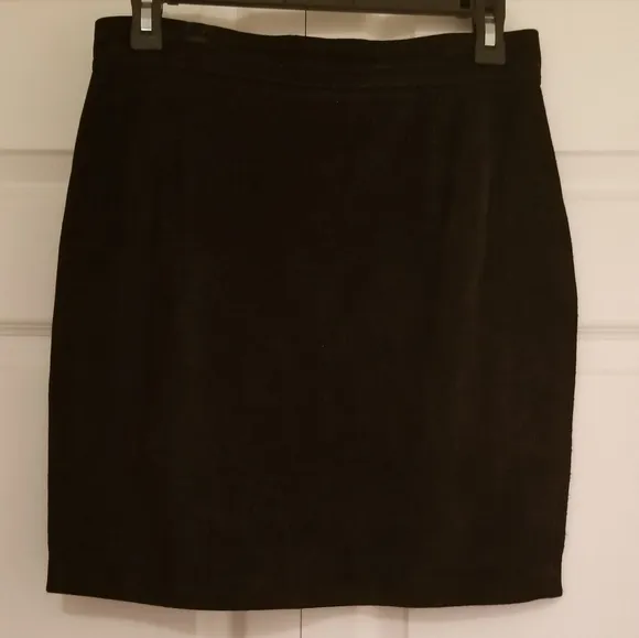 Suede Handmade mini skirt