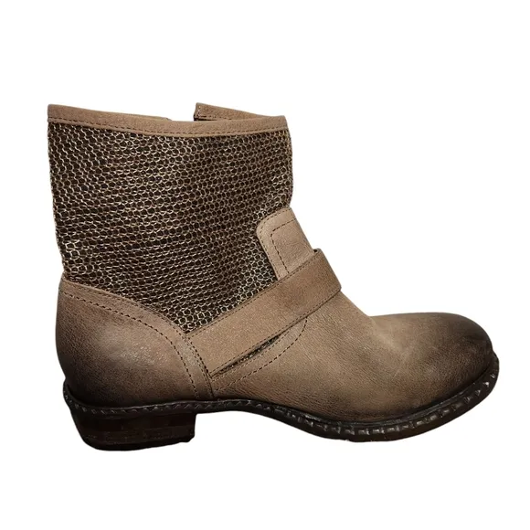 Sundance Bound for Glory Brown Leather Boots Size 6.5