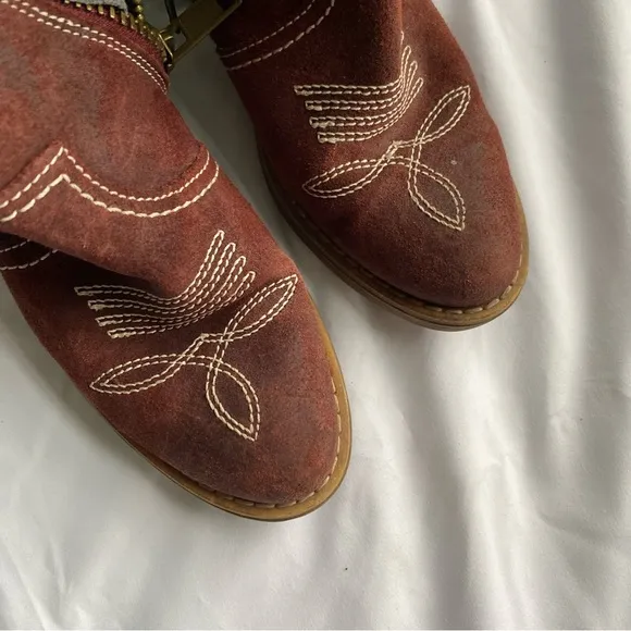 Sundance ETTA western short slouch boots Size 36 (US 5.5-6)