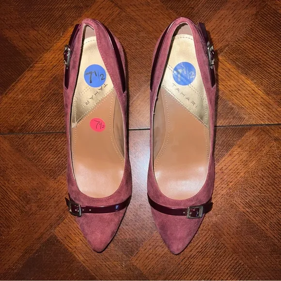 TAHARI SHOES WOME’S SUEDE HEELS