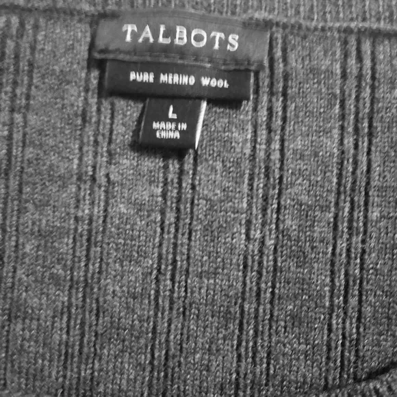 Talbots Merino Wool Sweater Dress Size Large
