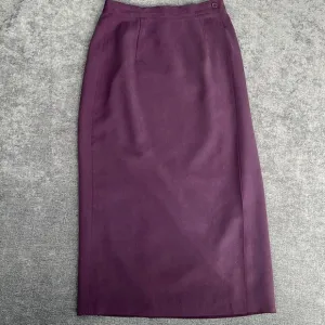 Talbots Silk Purple/Plum Skirt
