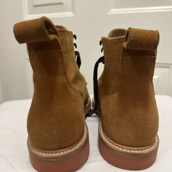 Taylor Stitch Brown Chukka Boots Suede Minimalist Design