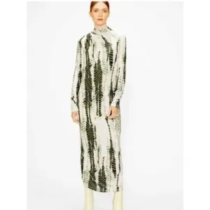 Ted Baker Kyliea Abstract Print Long Sleeve Jersey Dress