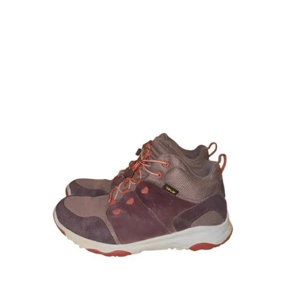 TEVA ARROWOOD 2 MID Plum‎ Waterproof Youth Hiking Shoes Boots Size 4