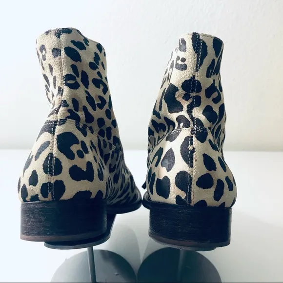 THE GREAT THE BOXCAR BOOT-LEOPARD.SIZE 9