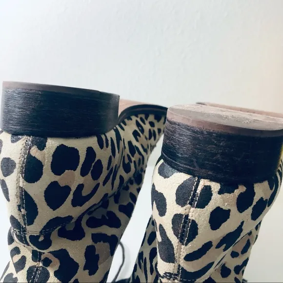 THE GREAT THE BOXCAR BOOT-LEOPARD.SIZE 9