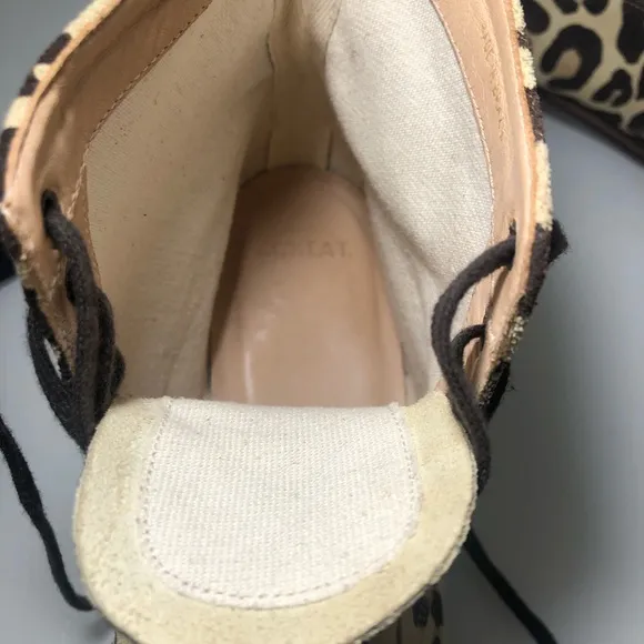 THE GREAT THE BOXCAR BOOT-LEOPARD.SIZE 9