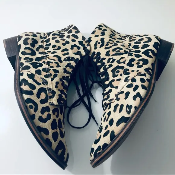 THE GREAT THE BOXCAR BOOT-LEOPARD.SIZE 9