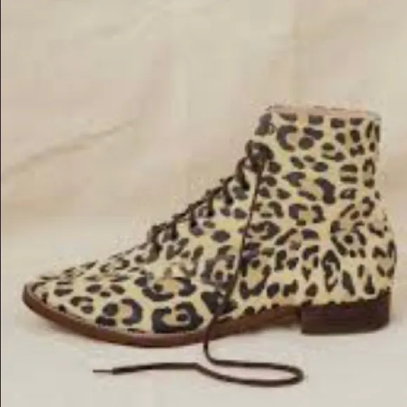 THE GREAT THE BOXCAR BOOT-LEOPARD.SIZE 9
