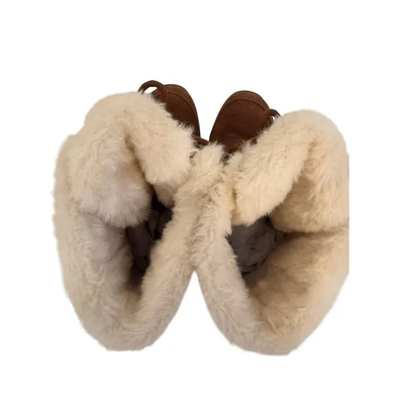 The North Face Nuptse Puma II Size 8 /EU 39 Dachshund Brown/ Cream NWOB Boots