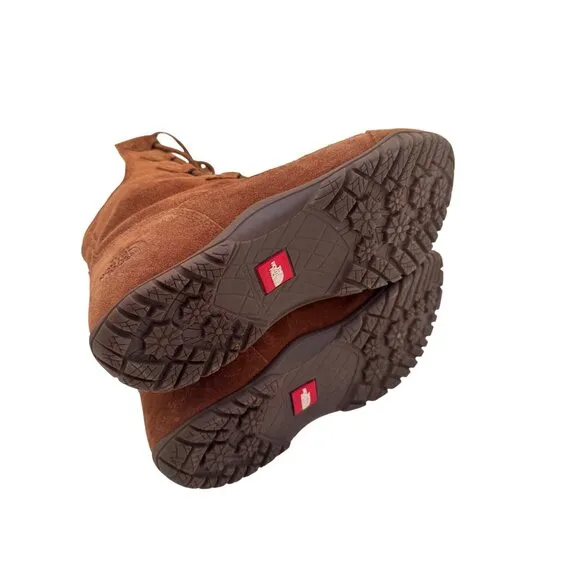 The North Face Nuptse Puma II Size 8 /EU 39 Dachshund Brown/ Cream NWOB Boots