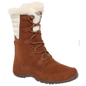 The North Face Nuptse Puma II Size 8 /EU 39 Dachshund Brown/ Cream NWOB Boots