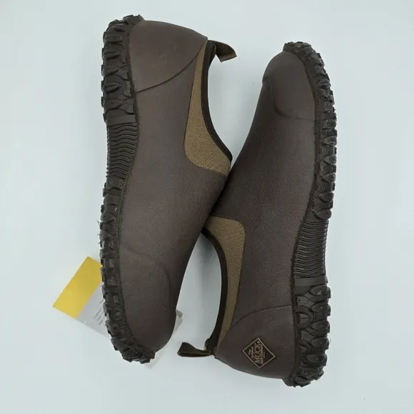 The Original Muck Boot Company Men's Muckster Rubber Garden Shoes, Brown, Size 8