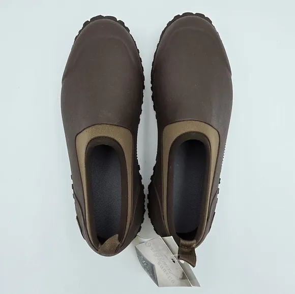 The Original Muck Boot Company Men's Muckster Rubber Garden Shoes, Brown, Size 8