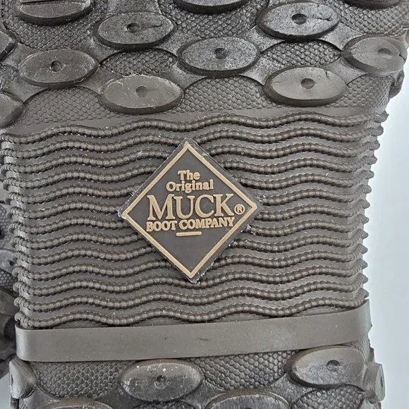 The Original Muck Boot Company Men's Muckster Rubber Garden Shoes, Brown, Size 8