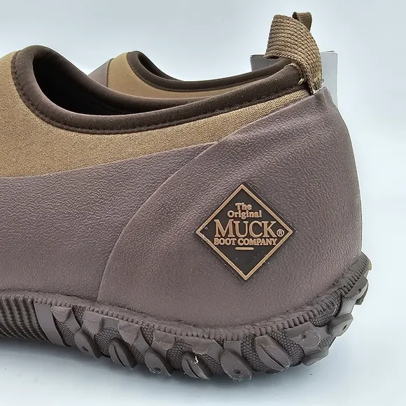 The Original Muck Boot Company Men's Muckster Rubber Garden Shoes, Brown, Size 8
