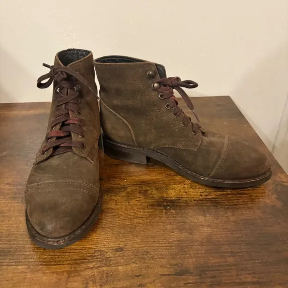 Thursday Boot Company Captain Brown Handcrafted Boots (Men's 6.5)