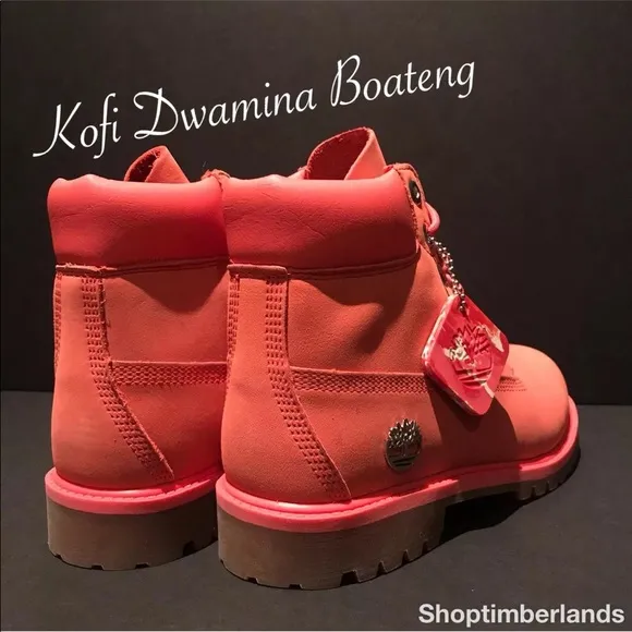 Timberland 6&quot; WP Boot Pink Grade School TB0A1OPB