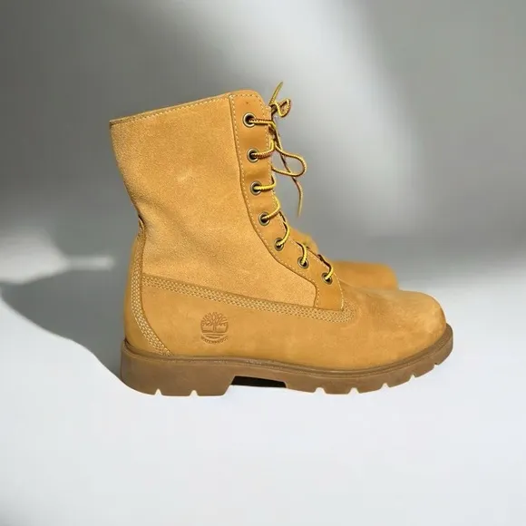 🌻Timberland Authentics Teddy Fleece Waterproof Boots Women's Size 7.5