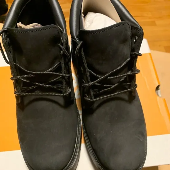 Timberland Black Rain &amp; Snow Boots with Padded Collar