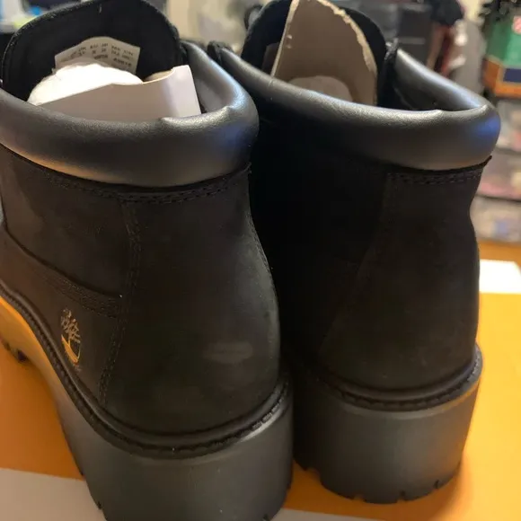 Timberland Black Rain &amp; Snow Boots with Padded Collar