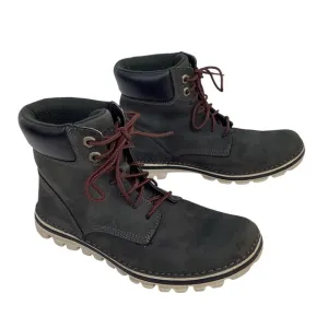 Timberland Brockton Nubuck Leather A1TRL Lace Boots Dark Gray
