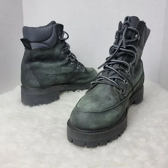 Timberland Courmayeur Valley Boots Womens Size 10 Black Waterproof Shoes