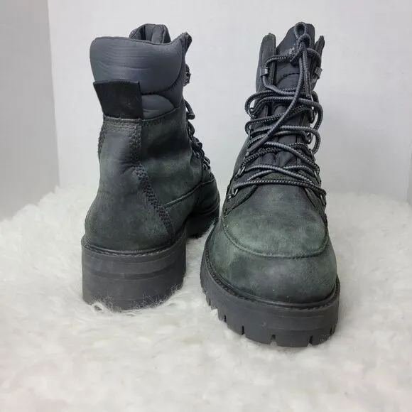 Timberland Courmayeur Valley Boots Womens Size 10 Black Waterproof Shoes