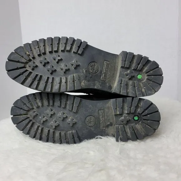 Timberland Courmayeur Valley Boots Womens Size 10 Black Waterproof Shoes