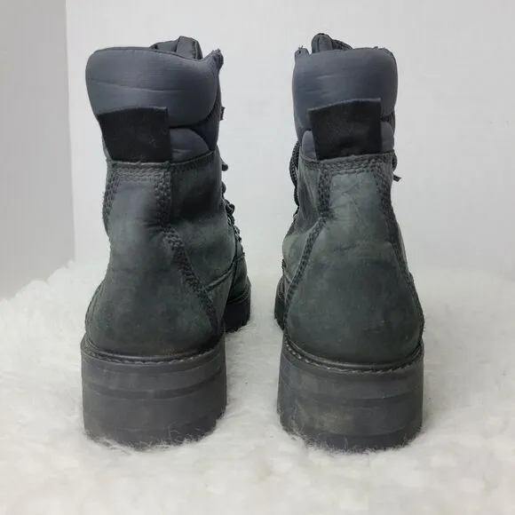 Timberland Courmayeur Valley Boots Womens Size 10 Black Waterproof Shoes