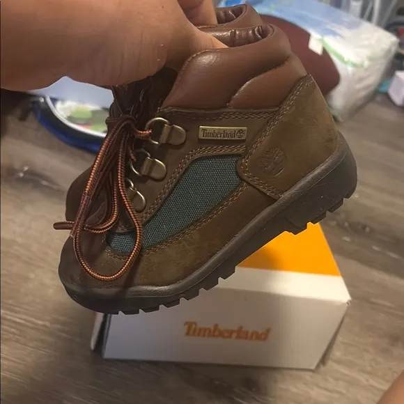 Timberland Kids Brown Hiking Boots